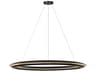 Visual Comfort Studio Cielo 1-Light Midnight Black Round Pendant