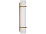 Visual Comfort Studio Amelie 1-Light Burnished Brass Vanity Light