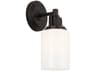 Visual Comfort Studio Ashford 1-Light Aged Iron Black Wall Sconce
