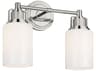 Visual Comfort Studio Ashford 2-Light Polished Nickel Vanity Light