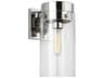 Visual Comfort Studio Garrett 1-Light Polished Nickel Wall Sconce