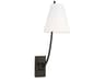 Visual Comfort Studio Marina 1-Light Aged Iron Black Wall Sconce