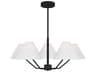 Visual Comfort Studio Burke 5-Light Midnight Black Chandelier