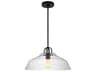 Visual Comfort Studio Payton 1-Light Midnight Black Pendant
