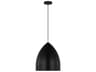 Visual Comfort Studio Huron 1-Light Midnight Black Pendant