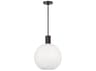 Visual Comfort Studio Colewood 1-Light Midnight Black Globe Pendant