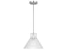 Visual Comfort Studio Liouet 1-Light Brushed Nickel Mini Pendant