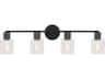 Visual Comfort Studio Sayward 4-Light Midnight Black Vanity Light