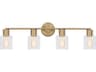 Visual Comfort Studio Sayward 4-Light Satin Brass Vanity Light