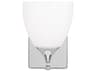 Visual Comfort Studio Toffino 1-Light Chrome Wall Sconce