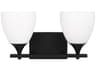 Visual Comfort Studio Toffino 2-Light Midnight Black Vanity Light