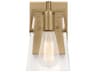 Visual Comfort Studio Crofton 1-Light Satin Brass Wall Sconce