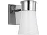 Visual Comfort Studio Roy 1-Light Chrome Wall Sconce
