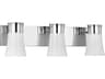 Visual Comfort Studio Roy 3-Light Chrome Vanity Light