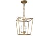 Visual Comfort Studio Viota 3-Light Casted Gild Gold Mini Pendant