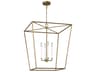 Visual Comfort Studio Viota 4-Light Casted Gild Gold Pendant