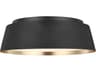 Visual Comfort Studio Asher 3-Light Midnight Black Flush Mount