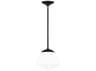 Visual Comfort Studio Milne 1-Light Midnight Black Pendant