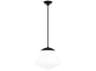 Visual Comfort Studio Milne 1-Light Midnight Black Mini Pendant