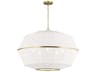 Visual Comfort Studio Hikari 5-Light Burnished Brass Pendant