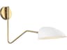 Visual Comfort Studio Jane 1-Light Matte White Swing Wall Sconce