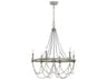 Visual Comfort Studio Beverly 6-Light Gray Candelabra Chandelier