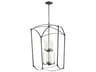 Visual Comfort Studio Thayer 8-Light Smith Steel Candelabra Lantern Tiered Chandelier