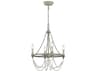 Visual Comfort Studio Beverly 4-Light Gray Candelabra Chandelier