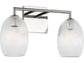 Visual Comfort Studio Serafina 2-Light Polished Nickel Vanity Light