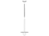 Visual Comfort Studio Nodes 1-Light Polished Nickel Globe Linear Mini Pendant