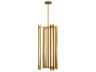 Visual Comfort Studio Carson 1-Light Burnished Brass Linear Pendant