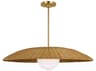 Visual Comfort Studio Mari 1-Light Burnished Brass Globe Pendant