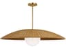 Visual Comfort Studio Mari 1-Light Burnished Brass Globe Pendant