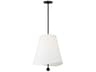 Visual Comfort Studio Beauvoir 3-Light Midnight Black Pendant