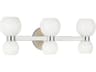 Visual Comfort Studio Londyn 6-Light Polished Nickel Vanity Light