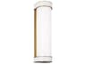 Visual Comfort Studio Monroe 1-Light Burnished Brass Vanity Light