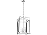 Visual Comfort Studio Hadley 4-Light Polished Nickel Lantern Chandelier