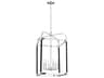 Visual Comfort Studio Hadley 6-Light Polished Nickel Lantern Chandelier