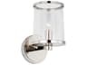 Visual Comfort Studio Reynolds 1-Light Polished Nickel Wall Sconce