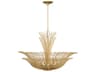 Visual Comfort Studio Dorelle 6-Light Gild Gold Candelabra Chandelier