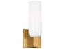 Visual Comfort Studio Maroux 1-Light Burnished Brass Wall Sconce