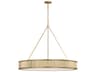 Visual Comfort Studio Ritz 10-Light Gild Brass Round Pendant