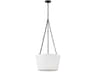 Visual Comfort Studio Herve 3-Light Aged Iron Black Pendant