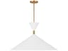 Visual Comfort Studio Bodhi Burnished Brass Pendant