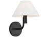 Visual Comfort Studio Colfax 1-Light Aged Iron Black Wall Sconce