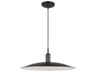 Visual Comfort Studio Dash 1-Light Aged Iron Black Pendant