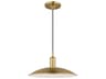 Visual Comfort Studio Dash 1-Light Burnished Brass Pendant