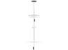 Vibia Flamingo 4-Light Graphite Gray Pendant
