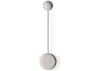 Vibia Pin 1-Light Cream Off White Wall Sconce