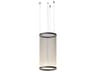 Vibia Array 1-Light Black Cylinder Pendant